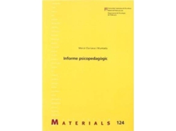 Livro Informe psicopedagogic de Mercè Clariana (Espanhol)