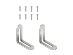 Cantoneiras De Aço Inoxidável Para Móveis, Conector De Prateleira Angular, Suporte Para Armário, Fixação De Estrutura
