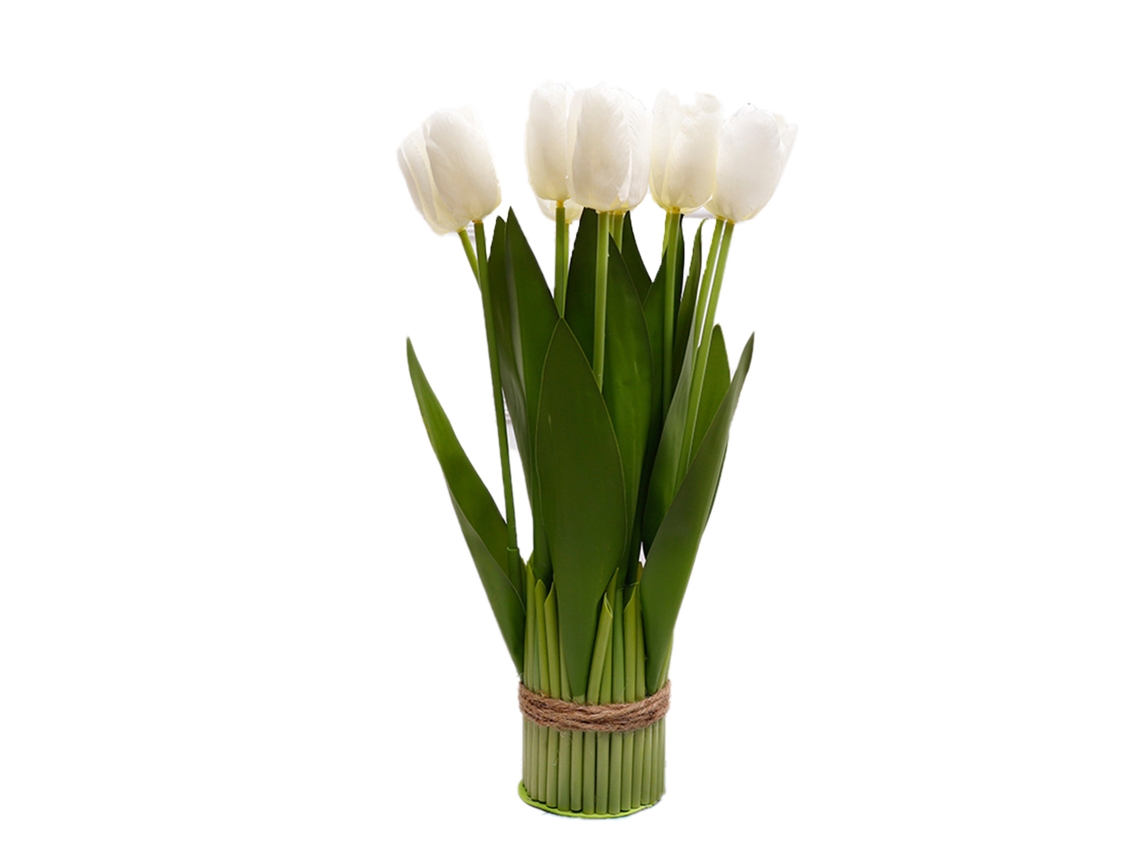 Flor Artificial Tianshan 12 Cabeças Simulação Bouquet Decoração Mesa 36cm S/MARCA