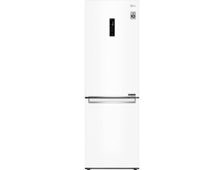 Frigorífico Combinado LG GBB61SWHZN A++ (No Frost - 186 cm - 341 L - Branco) — No Frost | Refr. 234 Cong. 107 L