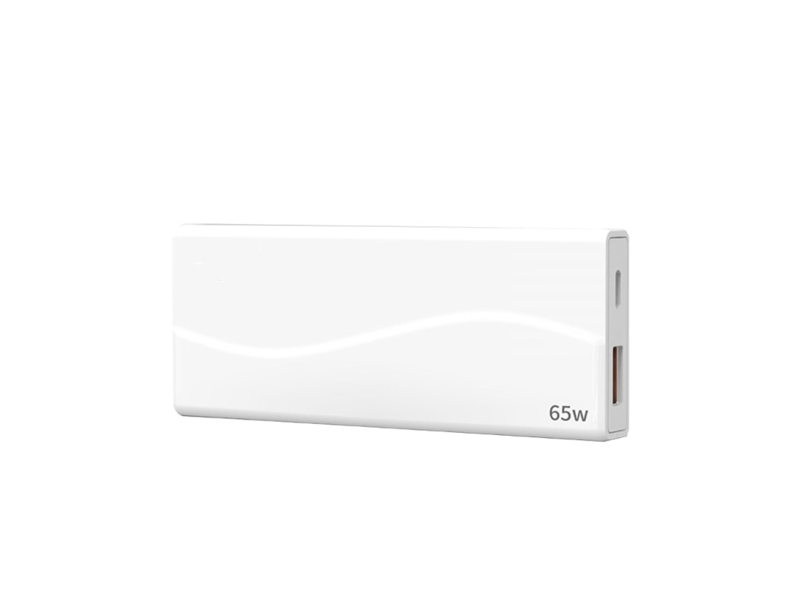 Cabo Usb, Adaptador Usb Tipo C Ultratunn Universal De Nitreto De Gálio De 65 W Gan, Plástico, Para Dispositivos Usb