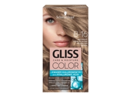 Kreme De Coloração Para Cabelos Schwarzkopf Gliss Color Louro Acinzentado Natural 8 16