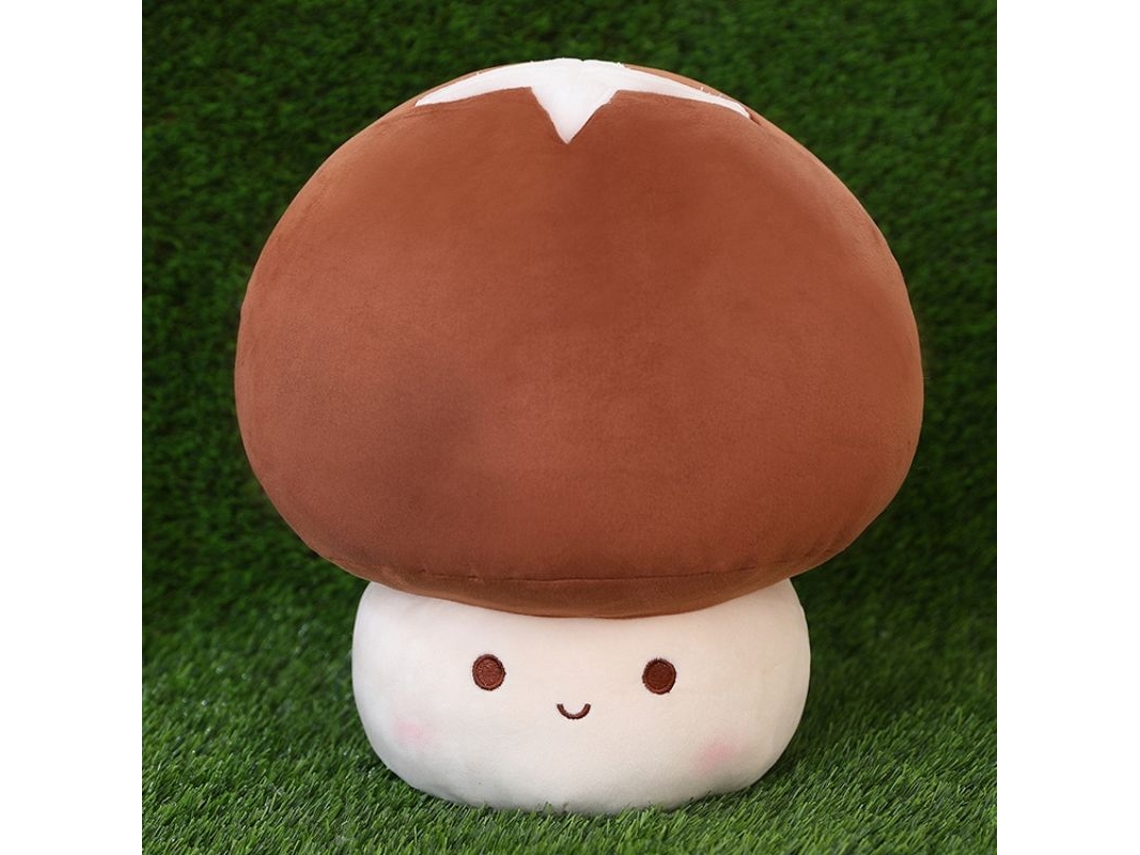 Brinquedo LANDAI Boneca de Cogumelo de Peluche Presente para Meninos e Meninas (Tamanho: 23/30 Cm Cor: Vermelho/Marrom/Branco)