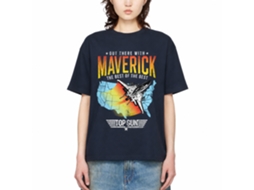 Rockinstone Top Gun Movie Maverick Dive Navy Adult T-shirt Size:m