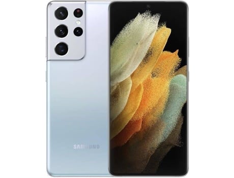 Smartphone SAMSUNG Galaxy S21 Ultra (6.8" - 12GB - 256GB - Prateado)