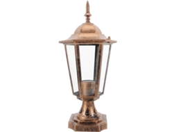 Luminária Hexagonal de Substituição para Luminárias de Chão Estilo Campestre, Vidro Transparente, com Sistema Antiqueda. SFUSHOS