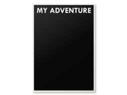 Magnetic Board For Wall My Adventure For The Bedroom Espelharte (70x100 Cm)