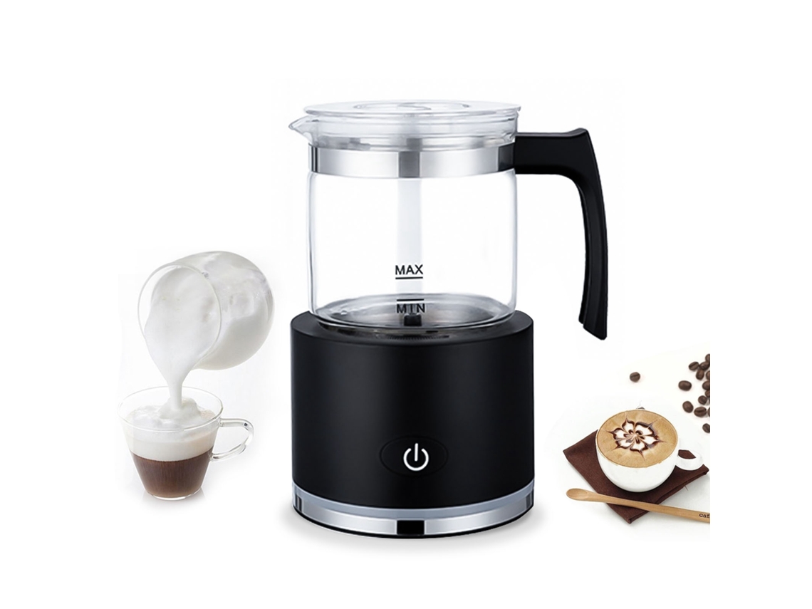 Aerador De Leite Desmontável 250ml 600w Controle Táctil