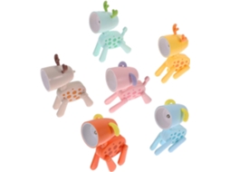 Conjunto De 6 Luzes Noturnas Operitacx Com Animais Desenhos Mini