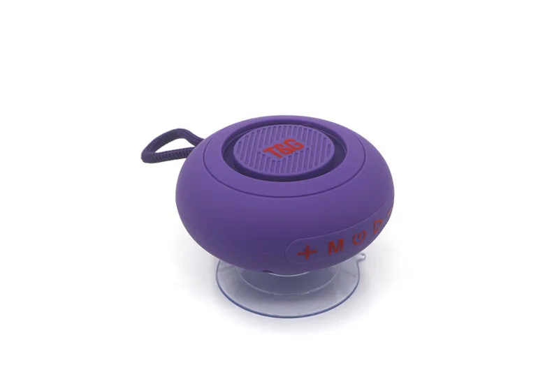 (tg442 Roxo) Caixa De Som Bluetooth Para Banheiro, Subwoofer Sem Fio, Mini Caixa De Som Bluetooth Para Ambientes Externos