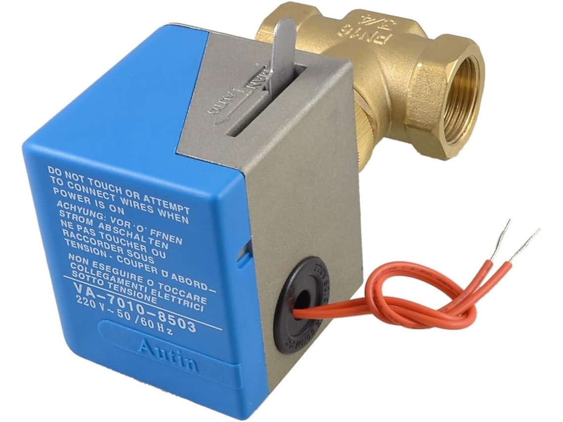 Válvulas Elétricas com Acionamento por Motor, 230 Vca, 50/60 Hz, Diâmetro da Rosca de 3/4" CHABERLU