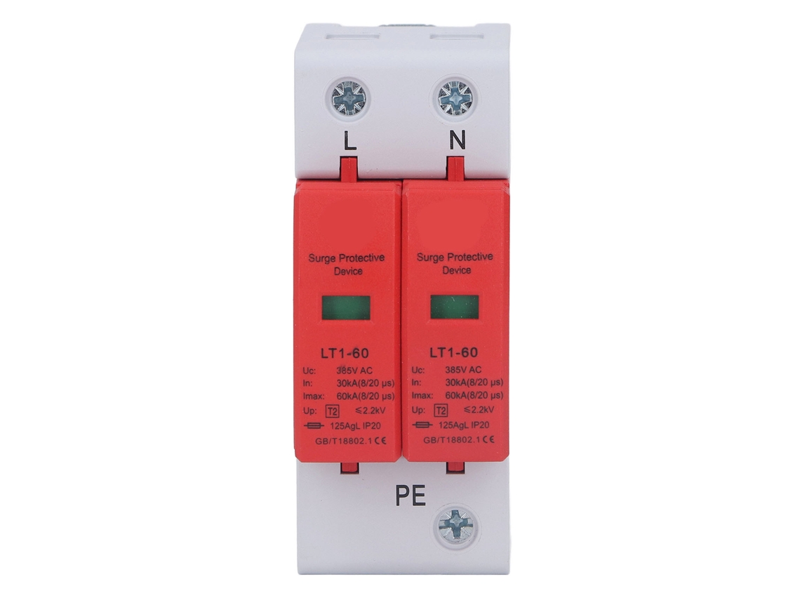 Dispositivo Protector De Sobrecarga 2p 385v Ca 30ka-60ka Para Hogar