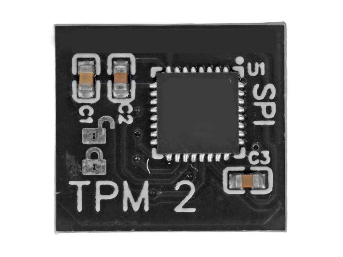 Módulo TPM 2.0 SPI 12 Pinos para Segurança de Computador