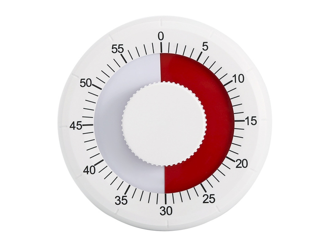 Temporizador Mecânico De Cozinha, Contagem Regressiva De 60 Minutos, Base Magnética, Para Cozinha, Confeitaria E Gestão Diária Do Tempo