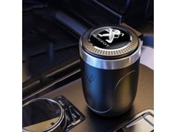 Cinzeiro Para Carro Peugeot, Cinzeiro Multifuncional Removível Com Tampa E Acessórios De Iluminação.