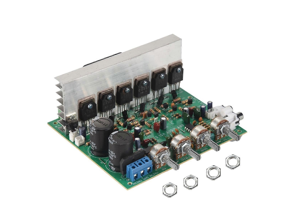 Placa Amplificadora De Som 2.1 Canais 240w De Alta Potência Para Subwoofer