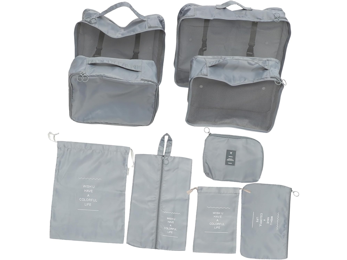 Bolsa De Viagem Dobrável, Organizador De Bagagem Com Zíper Para Guardar Malas.