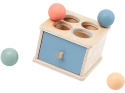 Brinquedo De Encaixe Formas Madeira Para Desenvolvimento Da