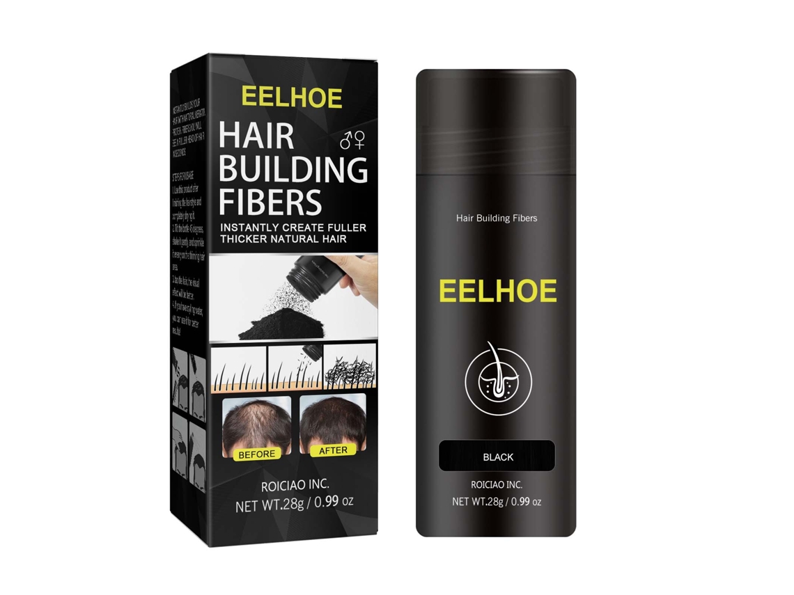 Fibra Capilar Eelhoe para Cobrir Linhas no Cabelo e Tonalidade Natural do Cabelo LAXISCREED