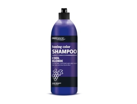 Shampoo Tonalizante Para Cabelos Loiros Repigmentados e Grisalhos Chantal Prosalon, 500g