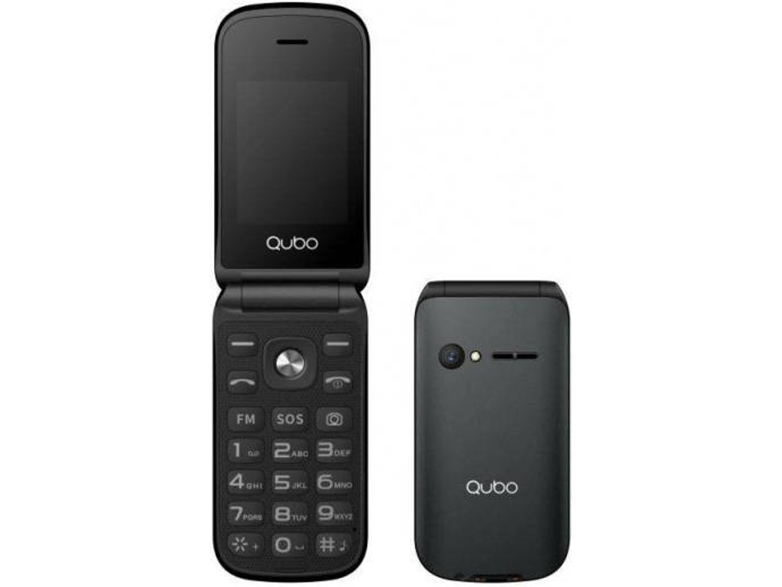 Telemóvel Qubo B209 BK DS (2.4'' - 2G - Preto)