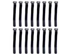 Sujetos de Pesca Ajustáveis com Velcro 16pcs