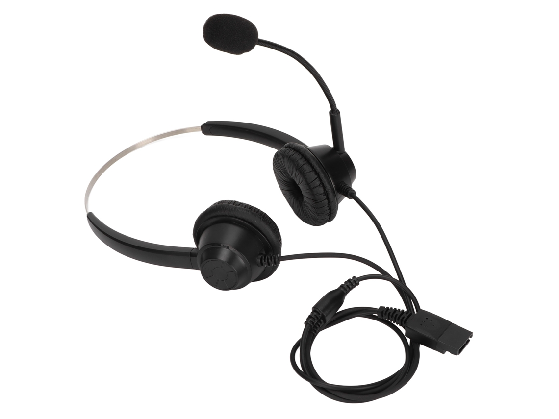 Fone De Ouvido Binaural Para Atendimento Ao Cliente Com Microfone Redução De Ruído Escritório Beien Call Centers H360dqd