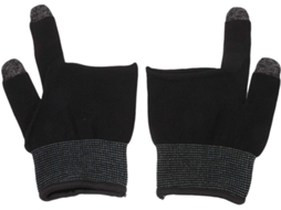 Luvas Para Jogos Toddmomy Respiráveis E Elásticas Com Tela Sensível Ao Toque Celulares, Com Proteção Para Meio Dedo E