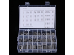 Kit Com 280 Pinos De Tensão Mola Em Aço Inoxidável M1.5 M2 M2.5 M3 M4