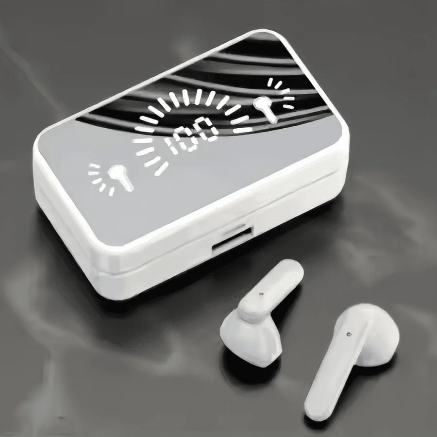 Fones De Ouvido Tws Originais (brancos) Sem Fio Com Cancelamento De Ruído Bluetooth E Qualidade De Som Hi-fi.