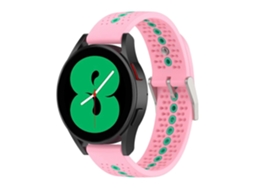 Pulseira De Silicone Respirável Bicolor Para Samsung Galaxy Watch 42mm