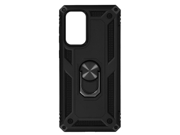 Capa Para Samsung Galaxy A33 5g Anti-choque Híbrido Anel De Suporte Vídeo Preto