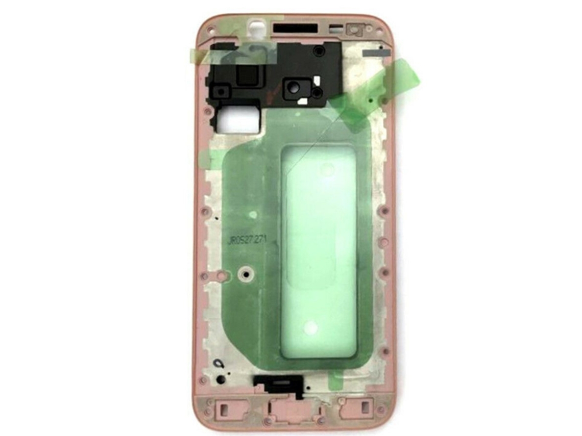 Chasis Para Samsung Galaxy J5 2017 J530 Marco Intermedio Central Color Rosa
