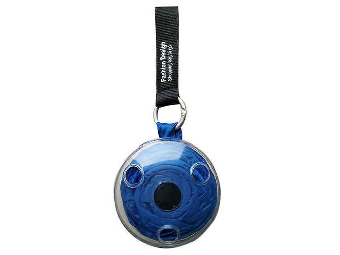 Saco de Armazenamento Ultra Pequeno Compras Dobrável Portátil Retrátil Compra S Disco Pequenoazul GOKOCO