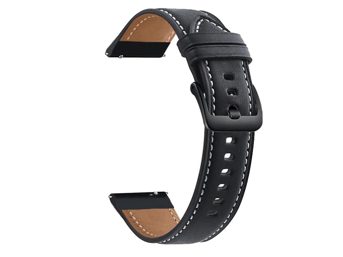 Pulseira De Couro Genuíno Para Samsung Galaxy Watch 3 De 45 Mm, Pulseira De 22 Mm Para Galaxy Watch 46 Mm. Loja Olysi