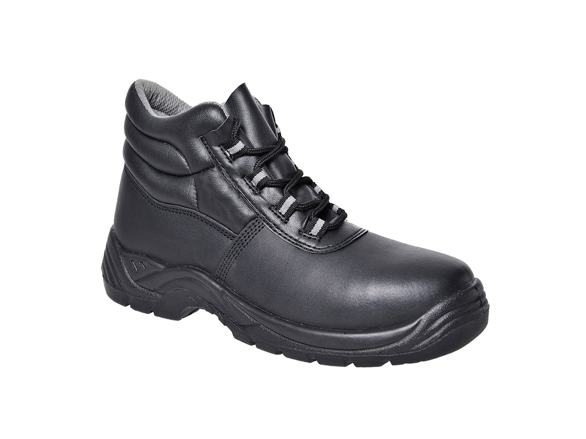 Bota Portwest Compositelite S1: Segurança Sem Metais Preto / 36