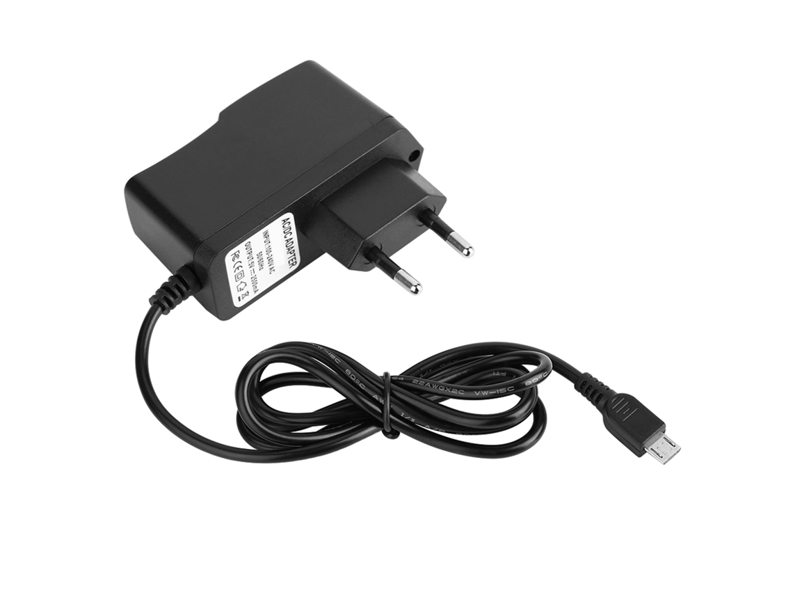 Adaptador De Energia Micro Usb De 5v 2.5a Para Carregamento Do Raspberry Pi 3 Tablet