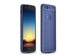 Capa LAXISCREED Oneplus 5t Transparente Anti choque Azul
