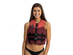 Colete Salva-Vidas Neoprene Rosa Ljobe
