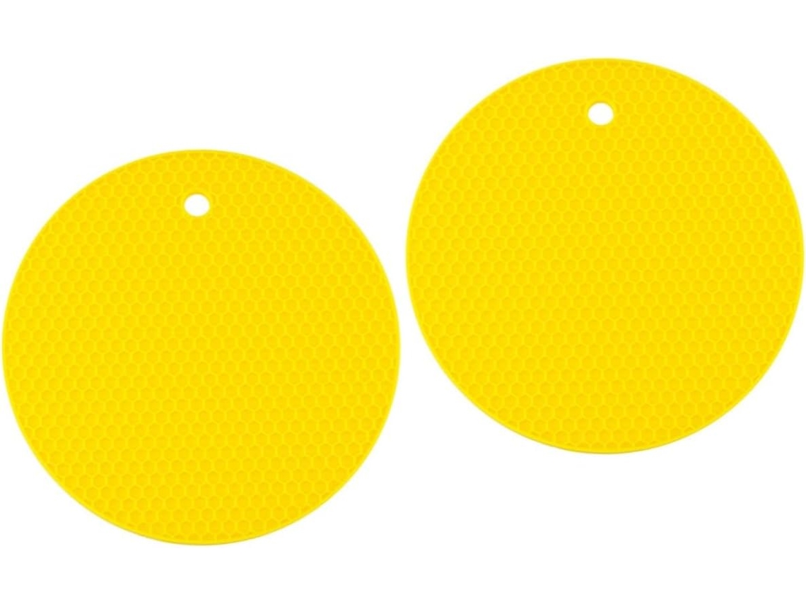 Conjunto De 2 Luvas Silicone Para Forno, Tapete Micro Ondas, Escova Pratos Redonda, Impermeável, Porta Copos E Clipe, Vayotoy