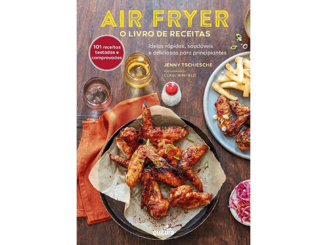 Livro Air Fryer - O Livro de Receitas de Jenny Tschiesche (Português)
