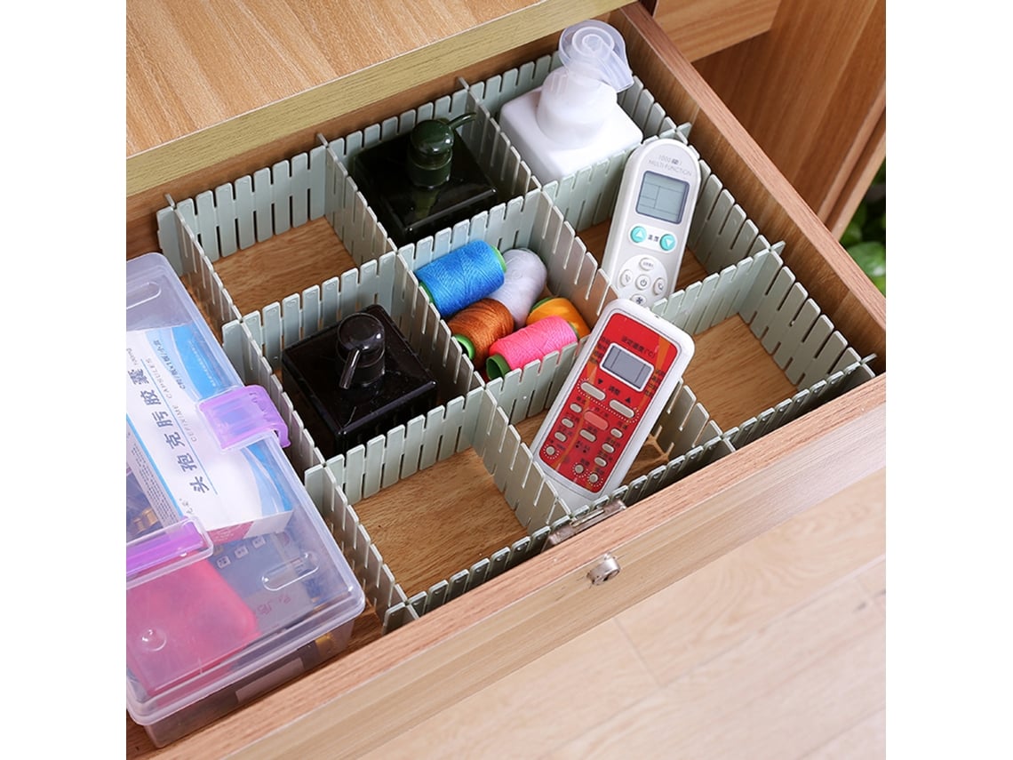 Drawer Dividers, Blue, 8-pack, Eoocoo