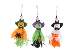 3 Unidades De Guirlanda De Papel Para Decorações De Halloween Allinless