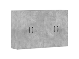 Conjunto de Móveis de Parede Derivado da Madeira Cinzento Cimento MAISON EXCLUSIVE