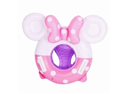Anel De Banho Para Crianças Com Desenho Animado Da Minnie Mouse, Anel De Banho Inflável Para Piscina Redonda Flutuante -aquaforge