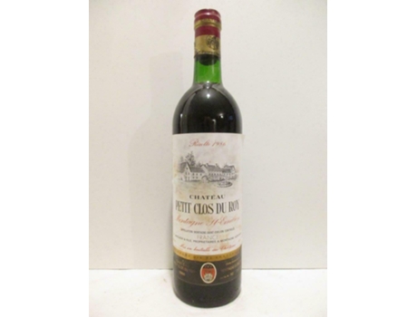Vinho Tinto CHÂTEAU PETIT CLOS DU ROY 1986 (75 cl - 1 unidade)