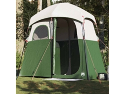 Vidaxl Tenda Para Duche Para 2 Pessoas Impermeável Verde