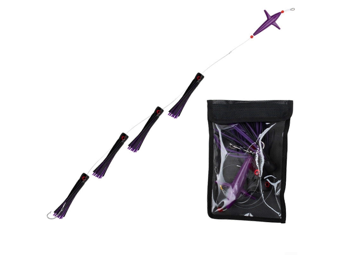 Isca Artificial Luminosa Para Pesca De Atum, Marlin, Peixe-vela E Wahoo Em Água Salgada (c5).