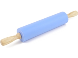 Rolo Massa Silicone Antiaderrente Cabo Madeira Cozinha DUREFORWARD