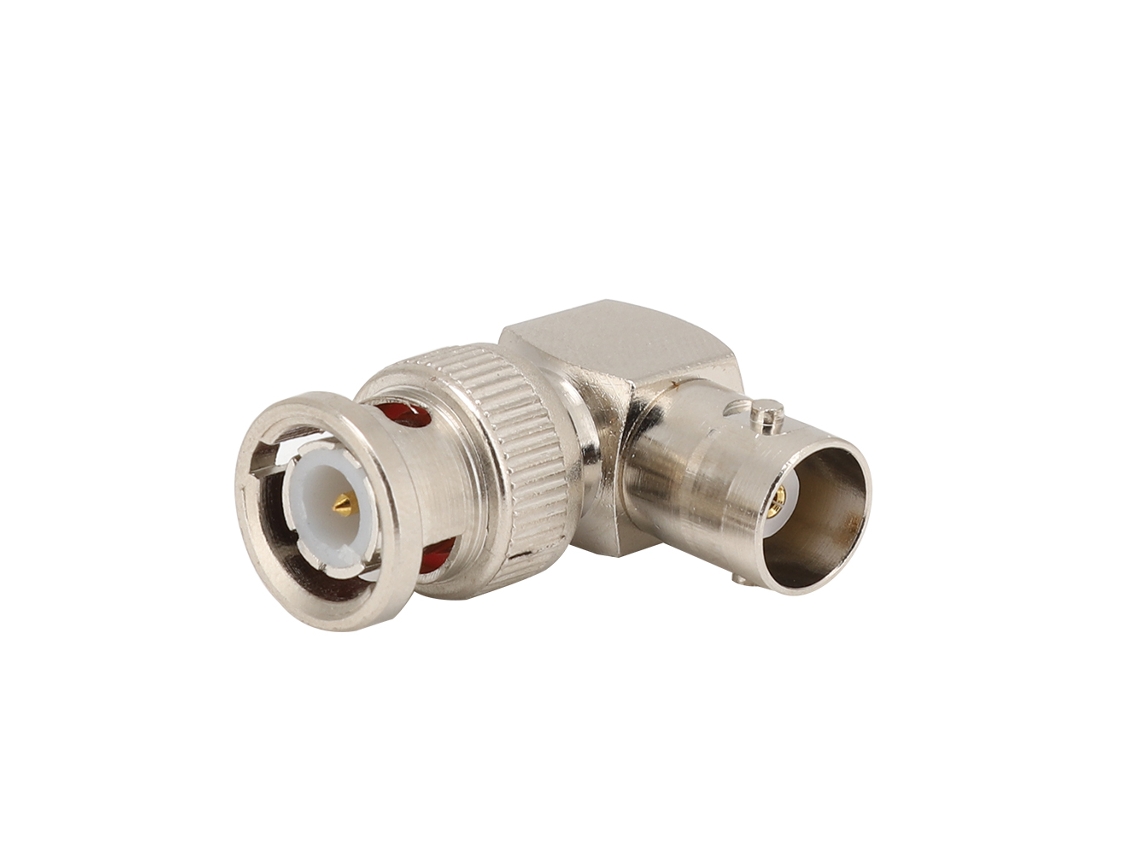 Adaptador Bnc Conector Macho Para Fêmea Ângulo 90°
